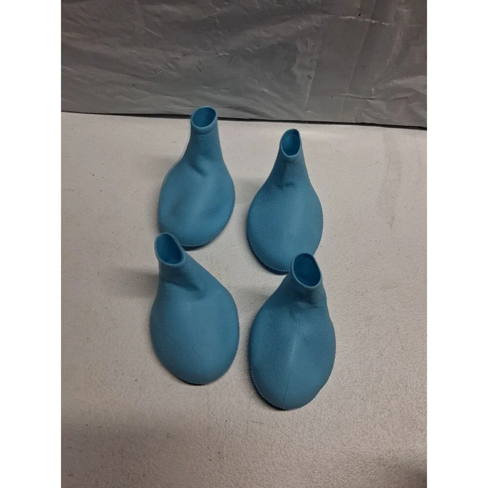 Jolir Design Silicone Dog Shoes Blue Size Medium new in box took them out pics